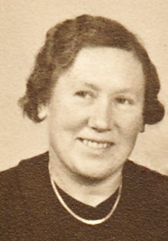 Ketty Andreasen, Gilleleje, around 1944.