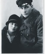 Johanna and Jānis Lipke shortly after their wedding, Riga, around 1920.