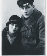 Fotografie: Johanna und Jānis Lipke kurz nach ihrer Hochzeit, Riga, um 1920