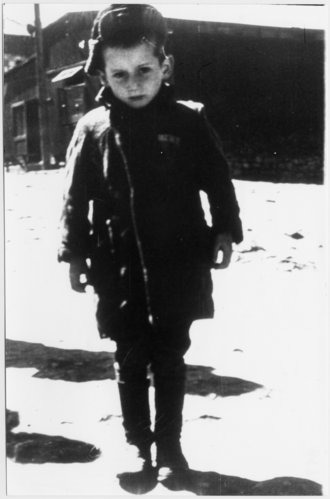 Rescued in Buchenwald concentration camp: Stefan Jerzy Zweig at the age of 3, 1945.
