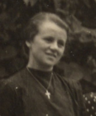 Frieda Löser, June 1945.