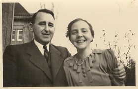 Verlobung Georg Groscurths mit Anneliese Plumpe, 1939