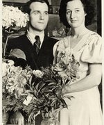 Hochzeitsfoto von Horst und Luise Steinert, Berlin, 15. Juli 1940