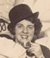 Fotografie: Margarethe Sommer auf einer Silvesterfeier bei Familie Deutschkron, Berlin, 31. Dezember 1938