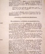 Fotografie: Anklageschrift gegen Walter Klatt, Henry Landes, Alfred Stein, Berlin, 26. März 1945 (Auszug)