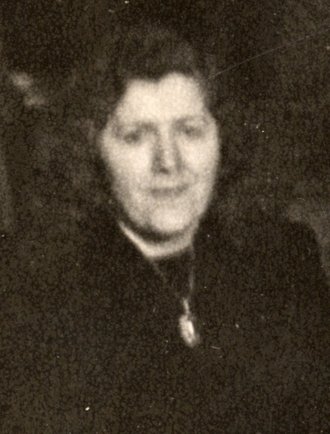 Lina Fernbach, after 1945.