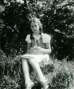 Angelica Bäumer in Großarl, Sommer 1944