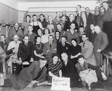 Belegschaft der Blindenwerkstatt Otto Weidt in der Rosenthaler Straße 39, Berlin, 1941