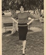 Helena Hochberg in Israel, 1960s.