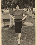 Fotografie: Helena Hochberg in Israel, 1960er Jahre