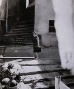 Fotografie: Jeanne Barnier, vermutlich in der rue du Savelas in Dieulefit, undatiert