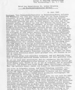 Letter from Lothar Kreyssig to Reich Justice Minister Gürtner, 1940.