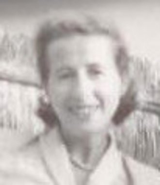 Paula Warschafsky Mortensen, 1950s.