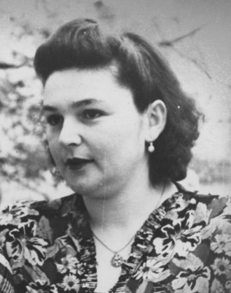 Melania Reifler, around 1946/47.