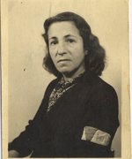 Emmi Brandt, Anfang Juni 1945, unmittelbar nach der Befreiung aus dem KZ Ravensbrück