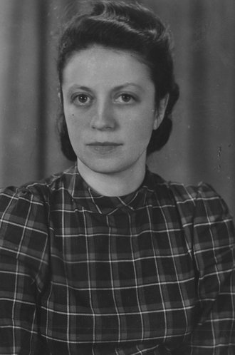 Anita Brunnengraber, around 1949.