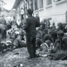 Jüdinnen und Juden vor ihrer Erschießung