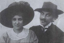 Stanisław and Regina Świda, Warsaw, 1907.
