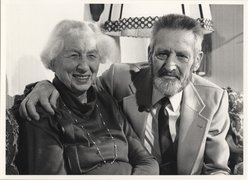 Photo: Ilse and Gerhard Schwersensky, November 15, 1985.
