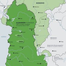 Albania, 1941–1943
