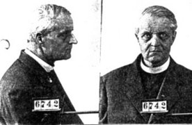 Prison photo of Pavol Gojdič, 1951.