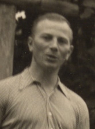 Fotografie: Jurek Rozenek, kurz nach der Befreiung, 1945