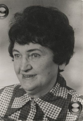 Photo: Charlotte Buxel, previous married name Scheffler, undated.