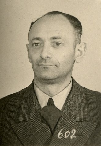 Fotografie: Walter Heskel nach der Flucht in die Schweiz, 1944