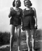 Felice Schragenheim und Lilly Wust, wenige Stunden vor Felice Schragenheims Festnahme, 21. August 1944