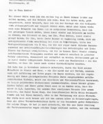 Brief von Susanne Veit geborene Meyer an ihre Helferin Dr. Mathilde Stoltenhoff, 1945