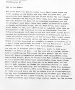 Fotografie: Brief von Susanne Veit geborene Meyer an ihre Helferin Dr. Mathilde Stoltenhoff, 1945