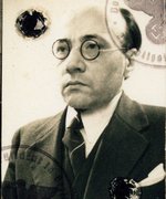 Passfoto von Erich Bloch, um 1939