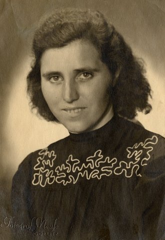Erna Scharf, Görlitz, around 1941.