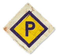 P badge