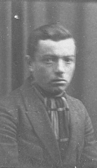 Sigmund Aufrychter, after his arrival in Belgium.