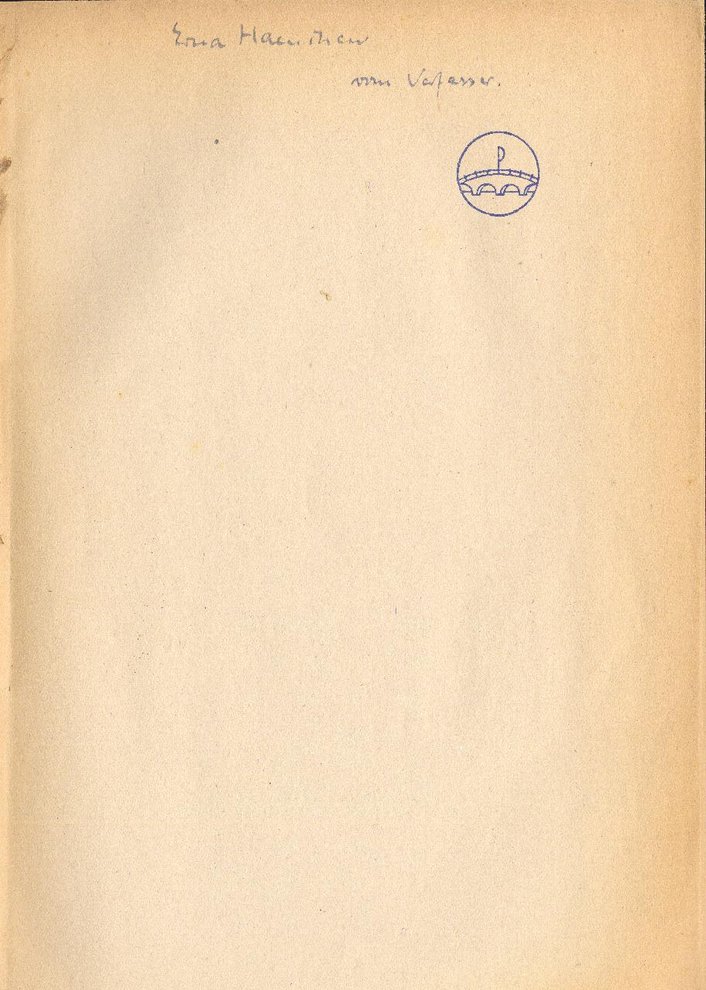 Fotografie: Psalmen von Erich Hopp, die er 1942 im Untergrund verfasst hat, veröffentlicht 1947 im Pontes-Verlag Berlin/Stuttgart