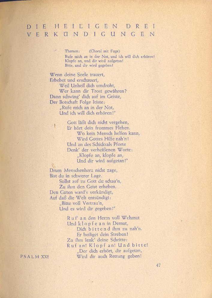 Fotografie: Psalmen von Erich Hopp, die er 1942 im Untergrund verfasst hat, veröffentlicht 1947 im Pontes-Verlag Berlin/Stuttgart