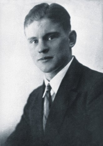 Robert Seduls as a young man, pre-war.