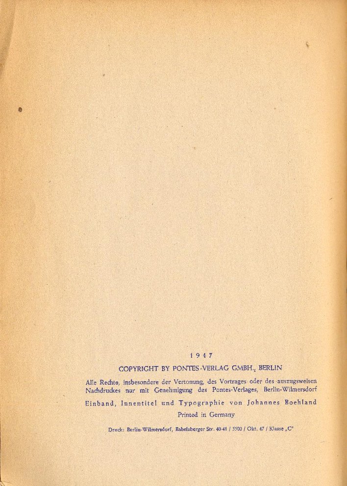 Fotografie: Psalmen von Erich Hopp, die er 1942 im Untergrund verfasst hat, veröffentlicht 1947 im Pontes-Verlag Berlin/Stuttgart
