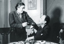 Fotografie: Das Ehepaar Anja und Julius Friede, Berlin, Silvester 1942