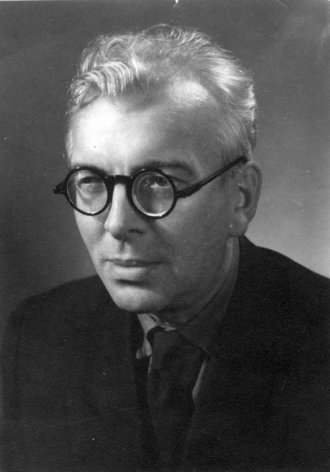 Uku Masing, Professor at the University of Dorpat, around 1941.