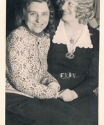 Ellen Rathé (links) und Margarete Gahrmann, etwa 1950er Jahre