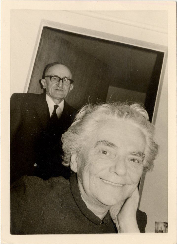 Fotografie: Leo Lindenberg und seine Frau Elly geb. Jacks, Berlin, 1960er-Jahre