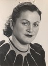 Passfoto Elsbeth Rosen, um 1950