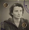 Passfoto von Hilde Grau, September 1939