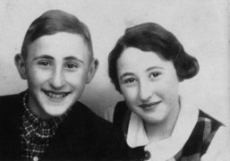 The twins Gerhard and Margot Beck, Berlin, 1937.