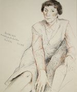 Fotografie: Rosel Bibo, Zeichnung von Monika Sieveking, 1987