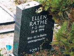 Fotografie: Grabstein auf dem Jüdischen Friedhof in Berlin-Charlottenburg (Heerstraße), ohne Datum