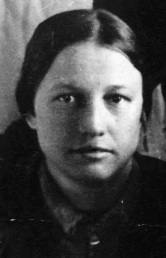Photo: Maria Zubkova, Dnepropetrovsk, 1945