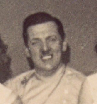 Fotografie: Walter Rieck bei einer Silvesterparty der Familie Deutschkron, Berlin, 31. Dezember 1938